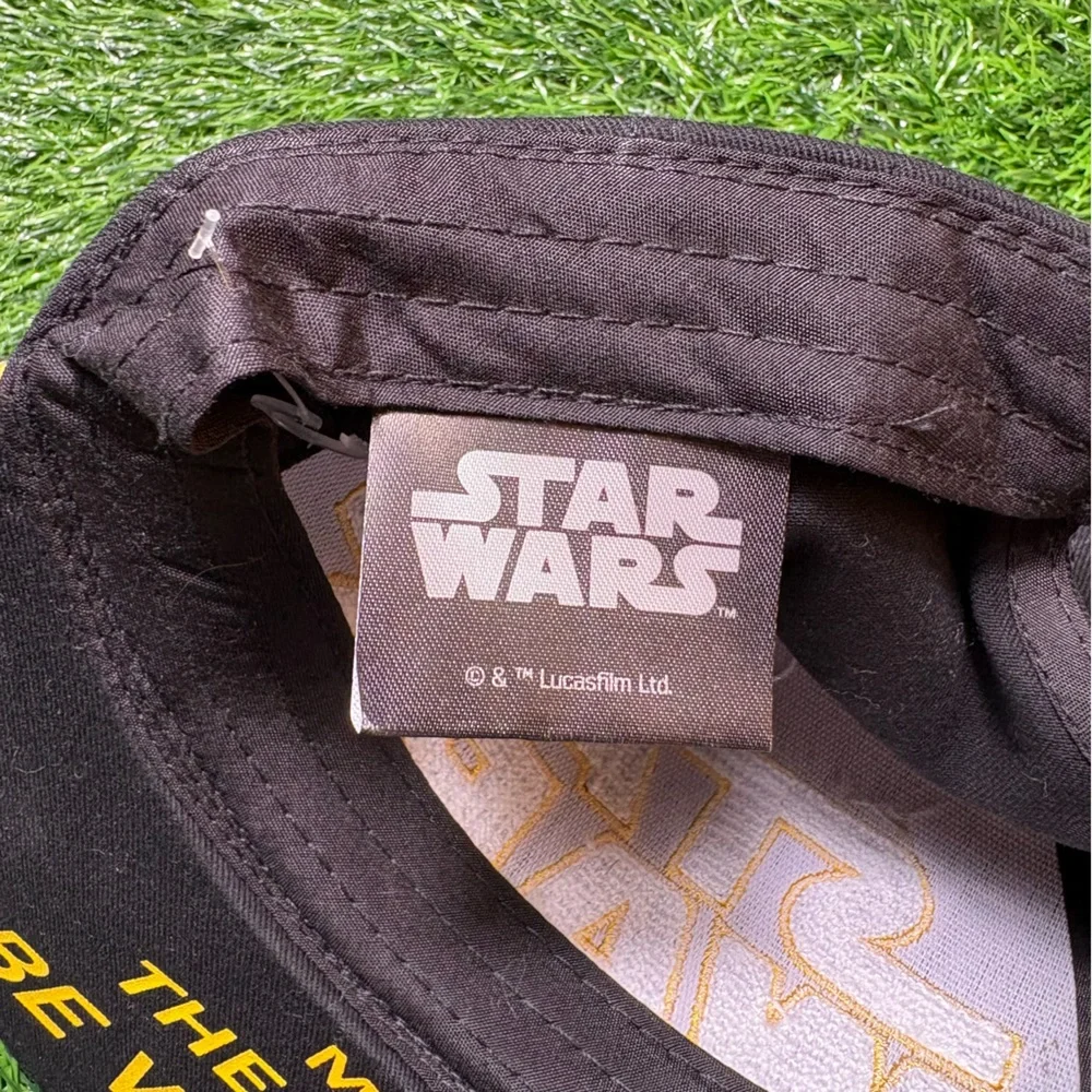 NWT Disney STAR WARS “May The Force Be With You”-Snap Back-Adjustable Cap - Picture 8 of 9